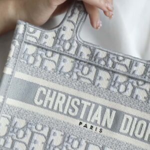 Túi Dior Book Tote Mini Gray