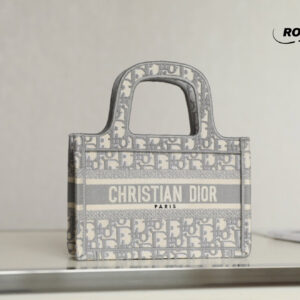 Túi Dior Book Tote Mini Gray