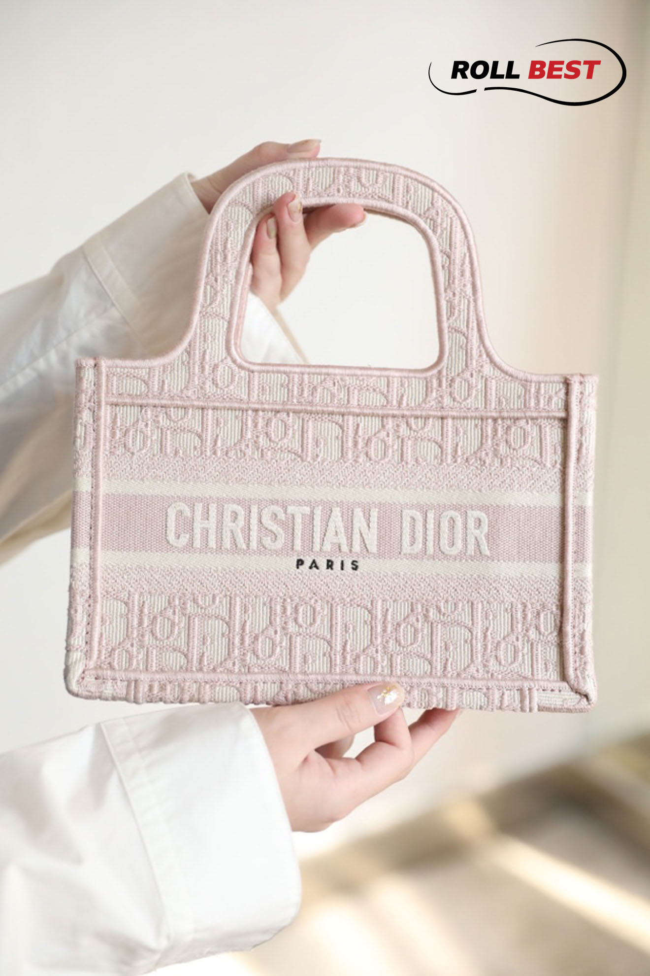 Túi Dior Book Tote Mini Pink