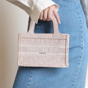 Túi Dior Book Tote Mini Pink