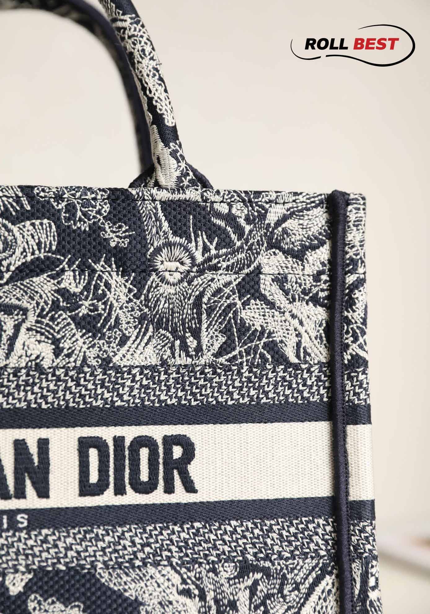 Túi Dior Book Tote Oblique Họa Tiết Đậm