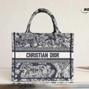 Túi Dior Book Tote Oblique Họa Tiết Đậm