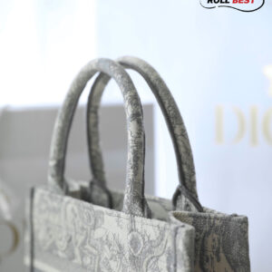 Túi Dior Book Tote Tiger Gray