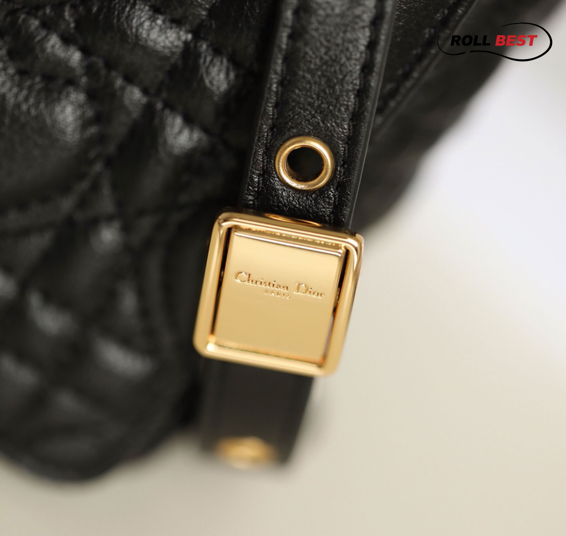 Túi Dior Caro Bag Medium Dioramour Black