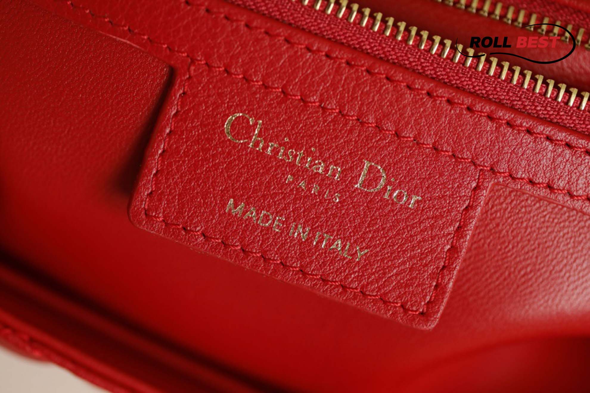 Túi Dior Caro Bag Medium Dioramour Red