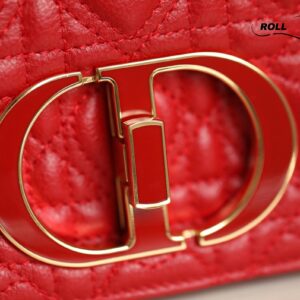 Túi Dior Caro Bag Medium Dioramour Red Mini