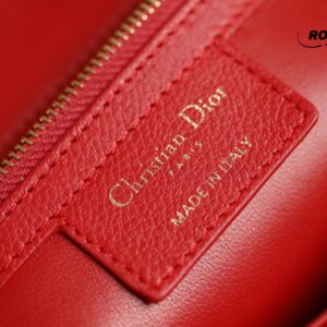 Túi Dior Caro Bag Medium Dioramour Red Mini