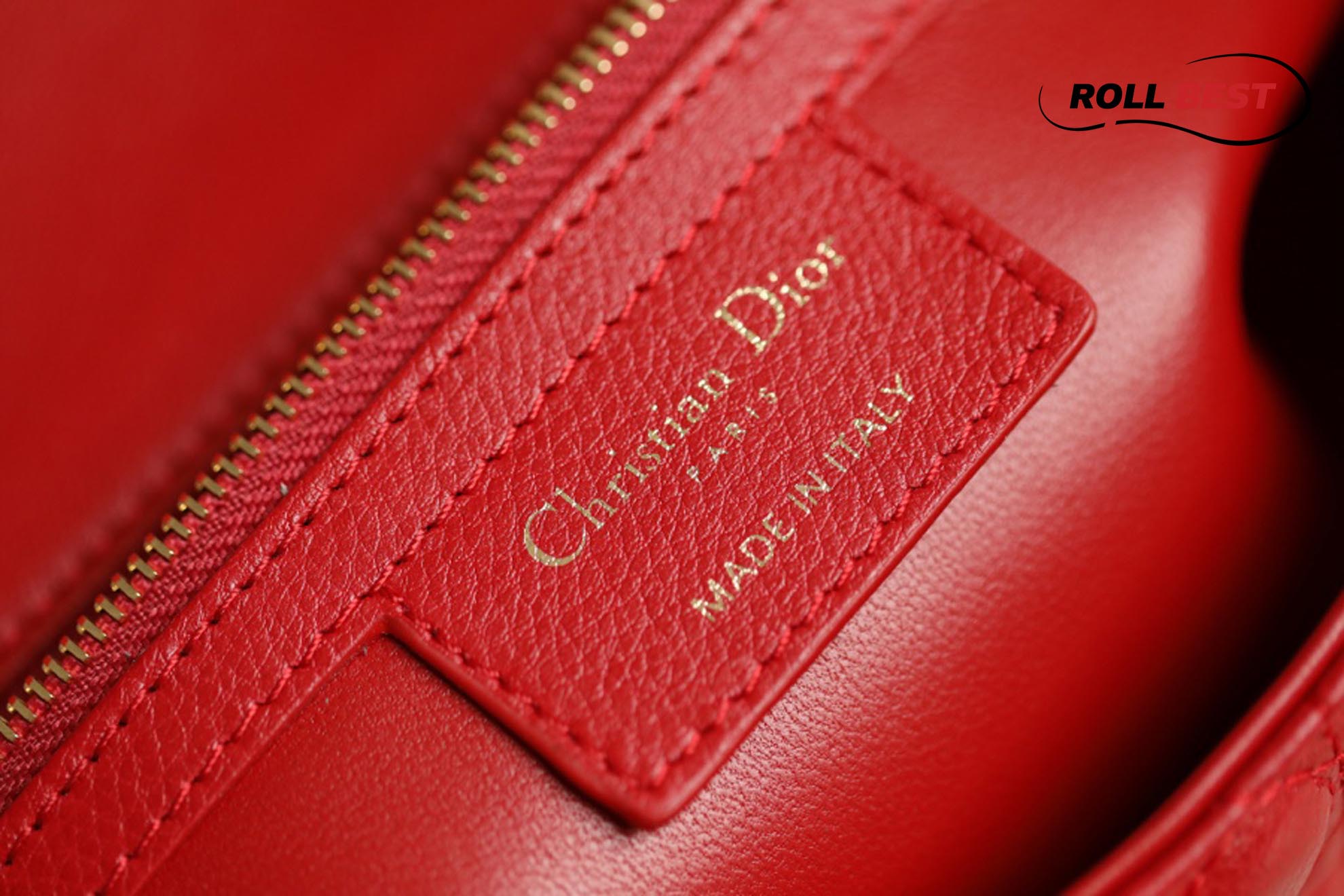 Túi Dior Caro Bag Medium Dioramour Red Mini