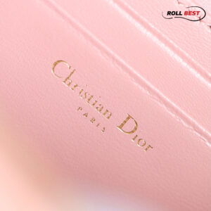 Túi Dior Caro Box Bag Pink Calfskin