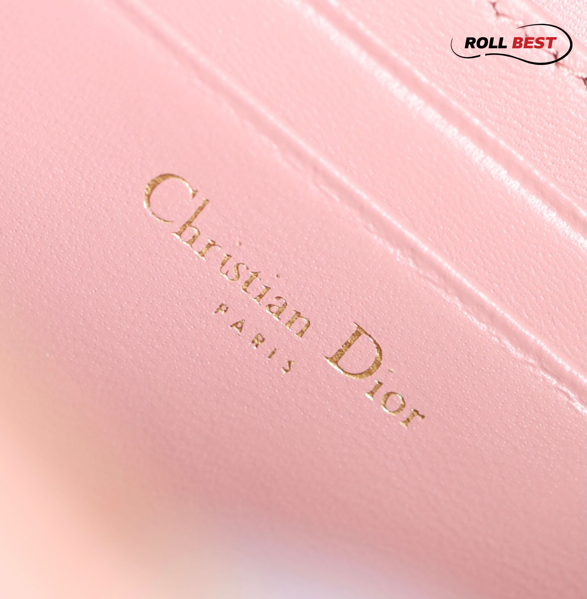 Túi Dior Caro Box Bag Pink Calfskin