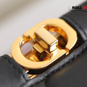 Túi Dior Caro Colle Noire Clutch With Chain Black Cannage Lambskin