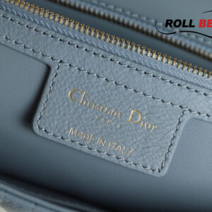 Túi Dior Caro Pouch Cloud Blue Supple Cannage Calfskin