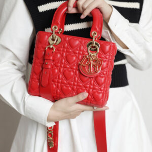 Túi Dior Lady Bag Dioramour Red