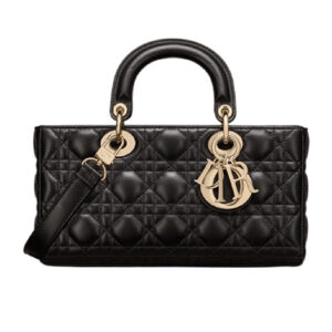 Túi Dior Lady D-Joy Bag Black Gold