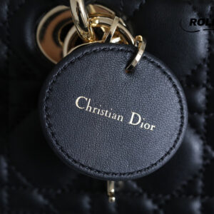 Túi Dior Lady D-Joy Bag Black Gold