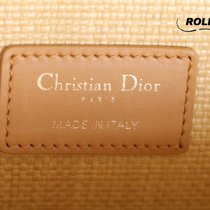 Túi Dior Lady D-Joy Bag Natural Macrocannage Raffia
