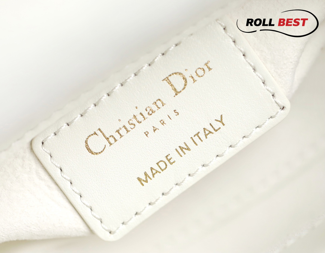 Túi Dior Lady D-Joy Micro Bag White Latte Lambskin