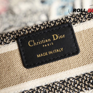 Túi Dior Medium Lady D-Lite Bag Multicolor Mille Fleurs Embroidery