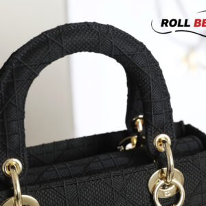 Túi Dior MediumLlady D-lite Bag Black