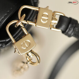 Túi Dior Micro Lady D-joy Bag 'Gold Black'