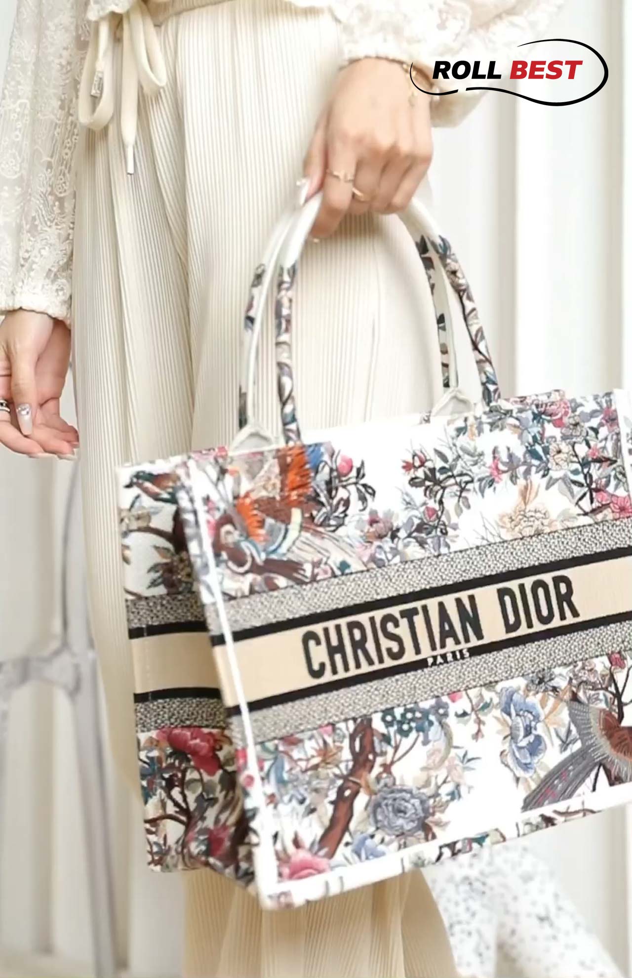 Túi Dior Tote Ecru ‘Multicolor’