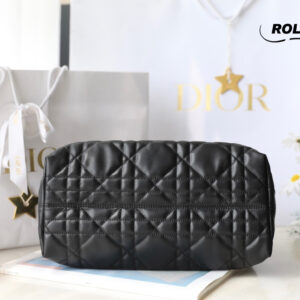 Túi Dior Toujours Bag Black Macrocannage Calfskin