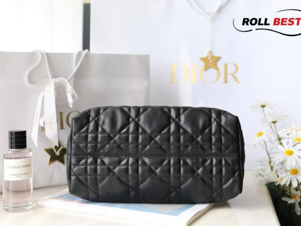 Túi Dior Toujours Bag Black Macrocannage Calfskin