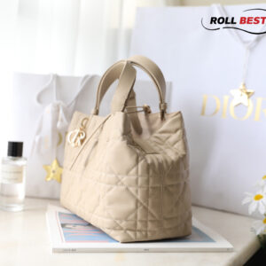 Túi Dior Toujours Bag Powder Beige Macrocannage Calfskin