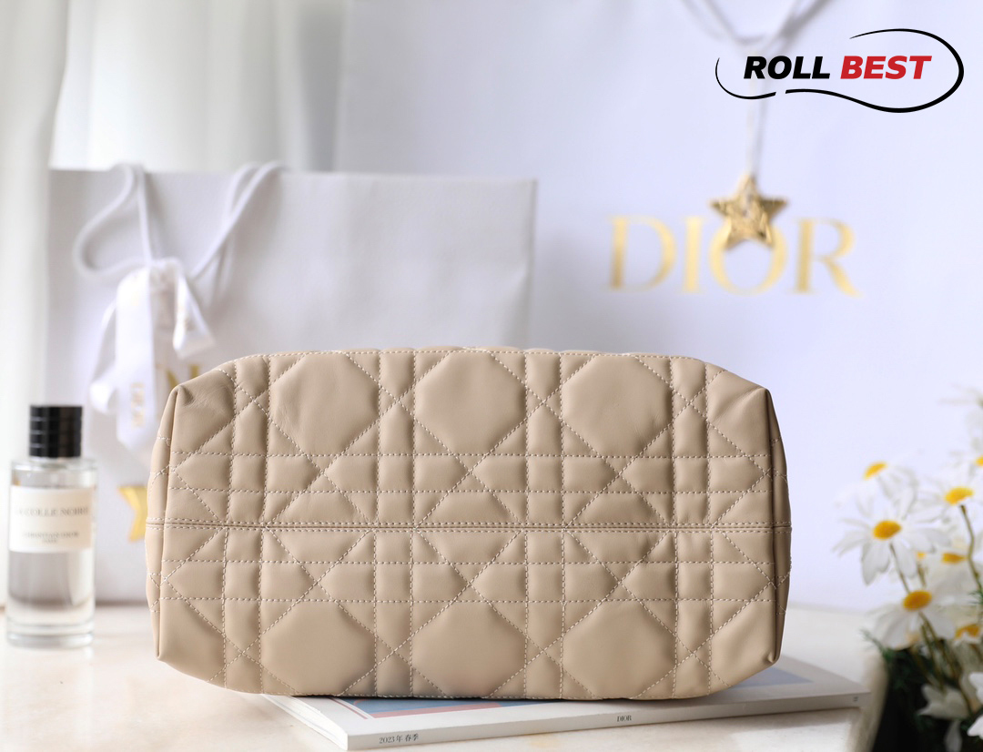 Túi Dior Toujours Bag Powder Beige Macrocannage Calfskin