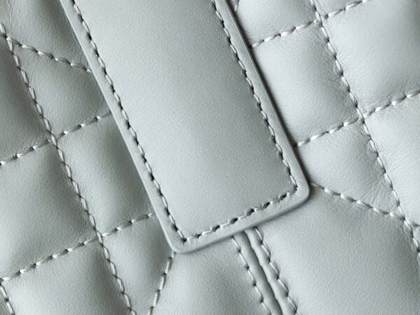 Túi Dior Toujours Bag Stone Gray Macrocannage Calfskin