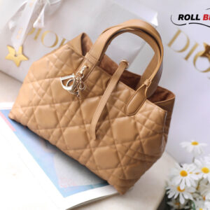 Túi Dior Toujours Bag Tan Macrocannage Calfskin