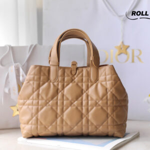 Túi Dior Toujours Bag Tan Macrocannage Calfskin