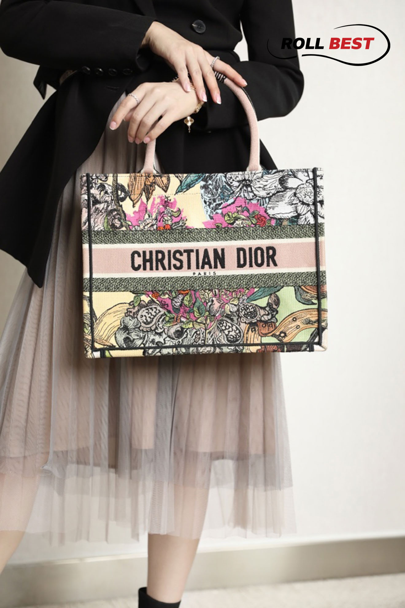 Túi Dior Women Dior Book Tote Hoa 