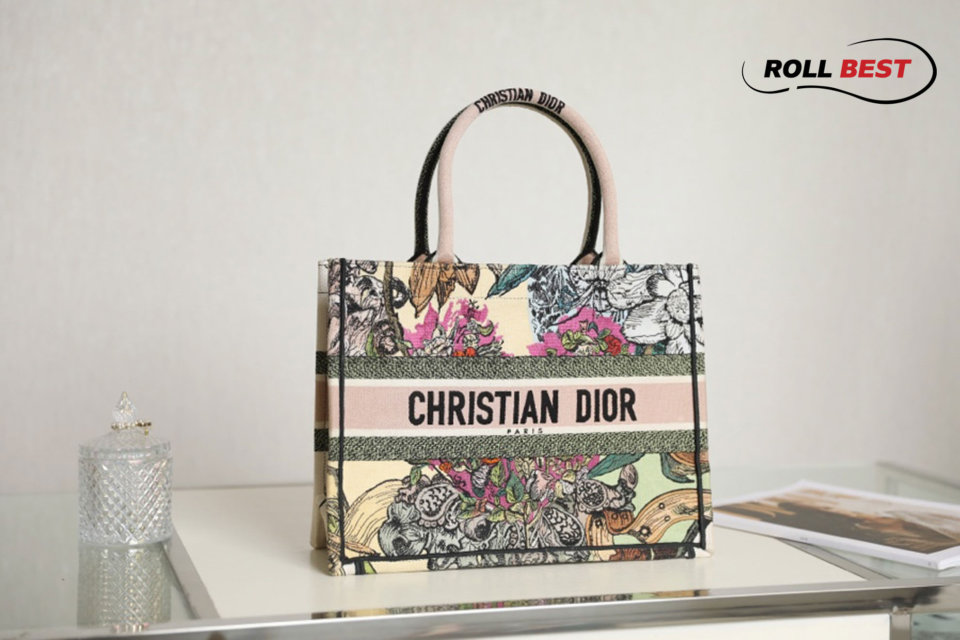 Túi Dior Women Dior Book Tote Hoa 