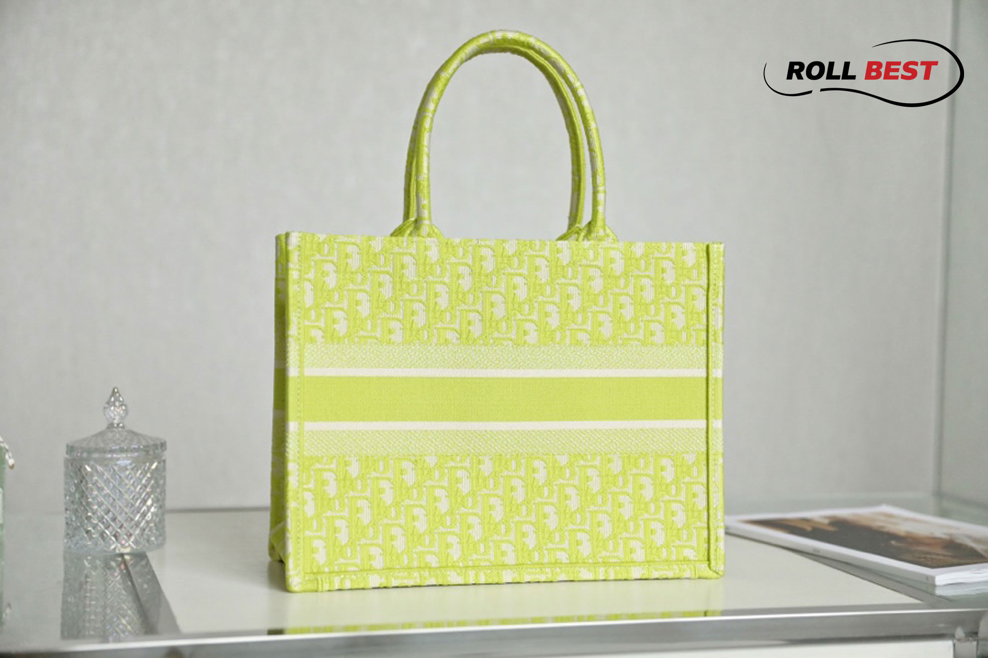 Túi Dior Women Dior Book Tote Oblique Neon