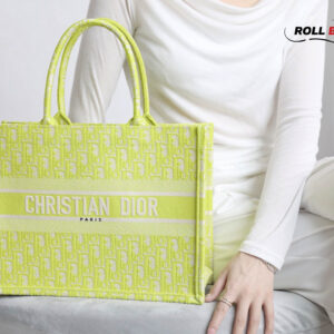 Túi Dior Women Dior Book Tote Oblique Neon