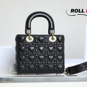 Túi Dior Women Dioramour my Abcdior Lady Dior Bag Cannage Lambskin with Heart Motif