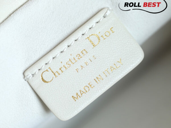 Túi Lady Dior Milly Mini Bag Latte Cannage Lambskin