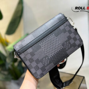 Túi Louis Vuitton Sacoche Damier Graphite 3D Pre-owned (2020) - Noir