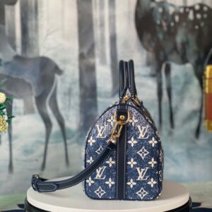 Túi Louis Vuitton Speedy Bandoulière 20 Bag Denim Jacket