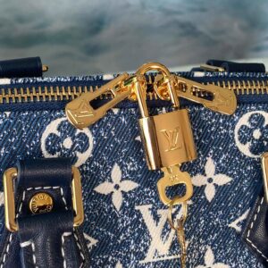 Túi Louis Vuitton Speedy Bandoulière 20 Bag Denim Jacket