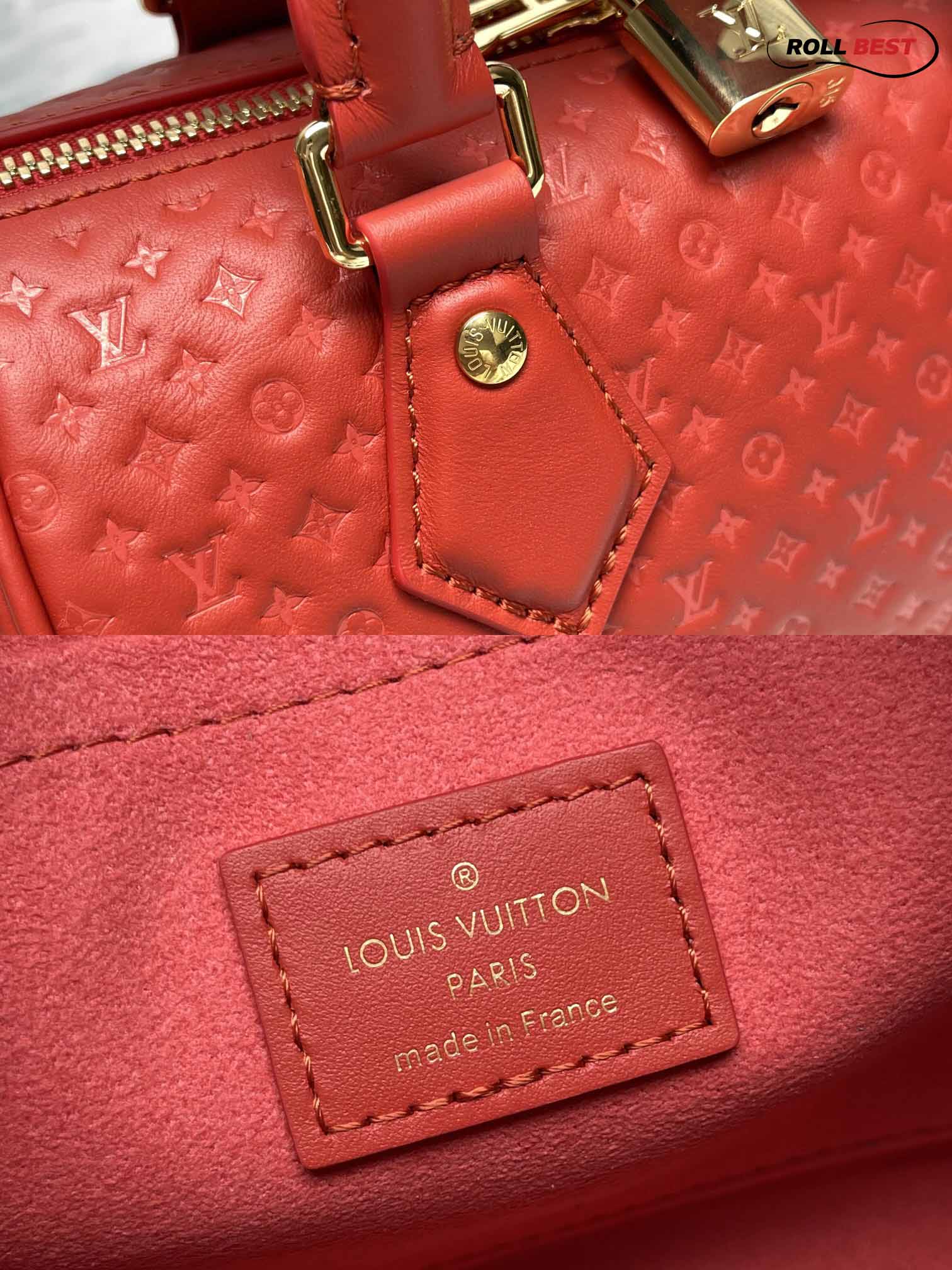 Túi Louis Vuitton Speedy Bandoulière 20 Bag Red