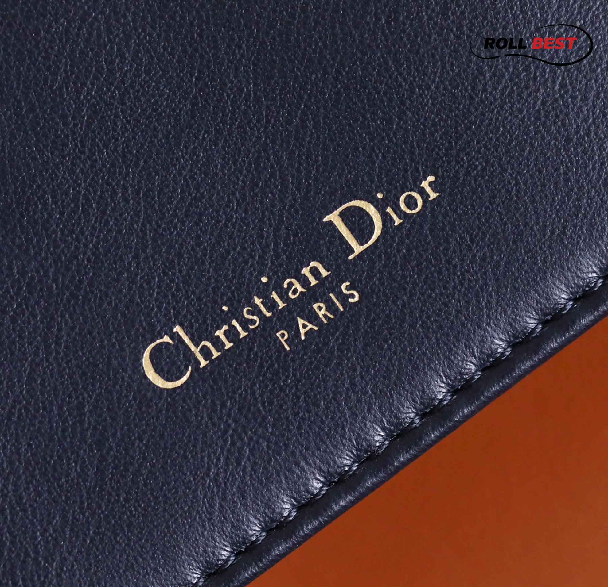 Túi Nữ Dior Bobby East-West Pouch With Chain 'Blue'