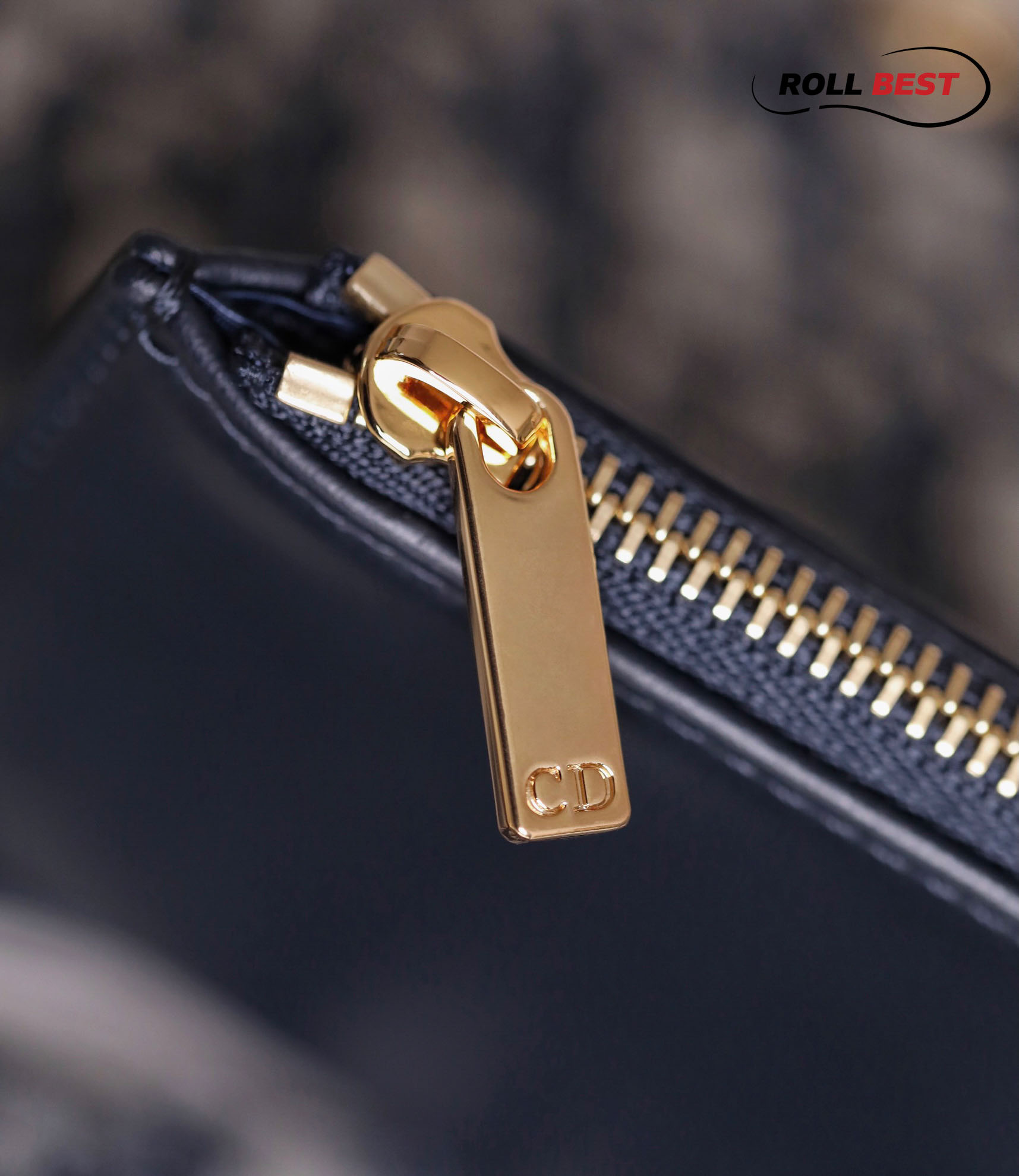 Túi Nữ Dior Bobby East-West Pouch With Chain 'Blue'