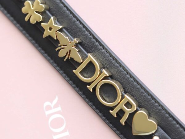Túi Xách Tay Dior Small Lady Dior My ABCDior Bag Màu Đen
