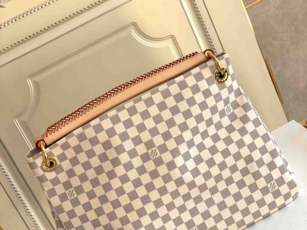 Louis Vuitton Artsy Damier Azur Shoulder Bag