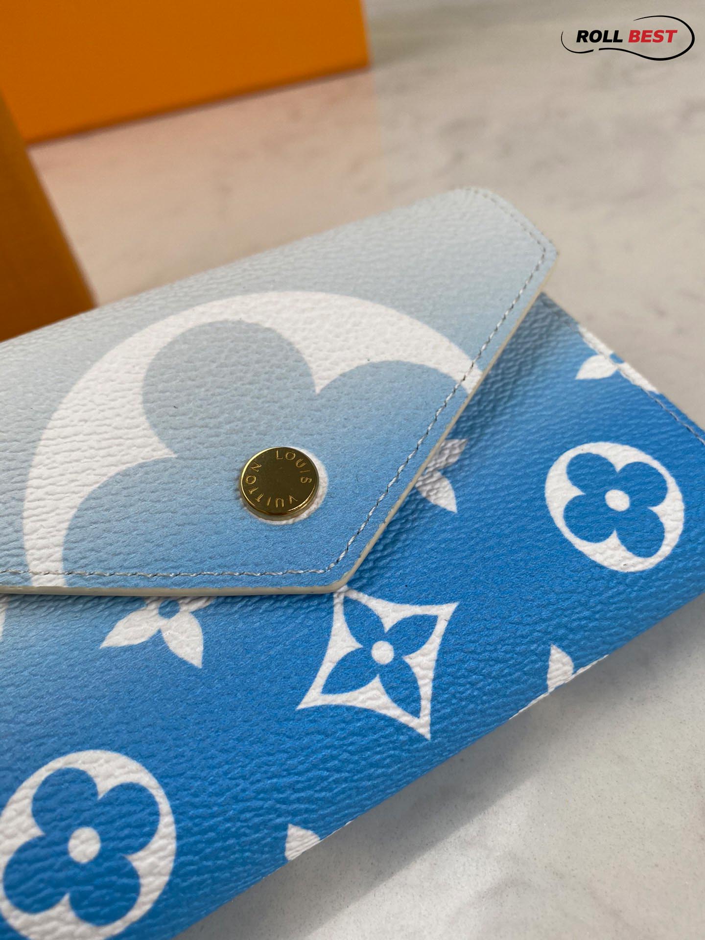 Louis Vuitton By the Pool Victorine Wallet Blue