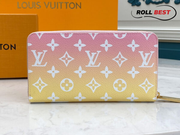Louis Vuitton By The Pool Zippy Wallet Pink