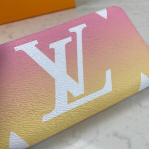 Louis Vuitton By The Pool Zippy Wallet Pink