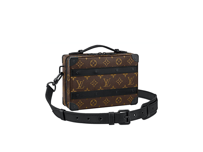 Louis Vuitton Handle Soft Trunk Monogram Macassar Brown